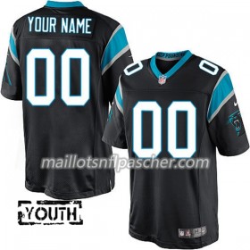 Maillot Carolina Panthers Custom Noir - Enfant